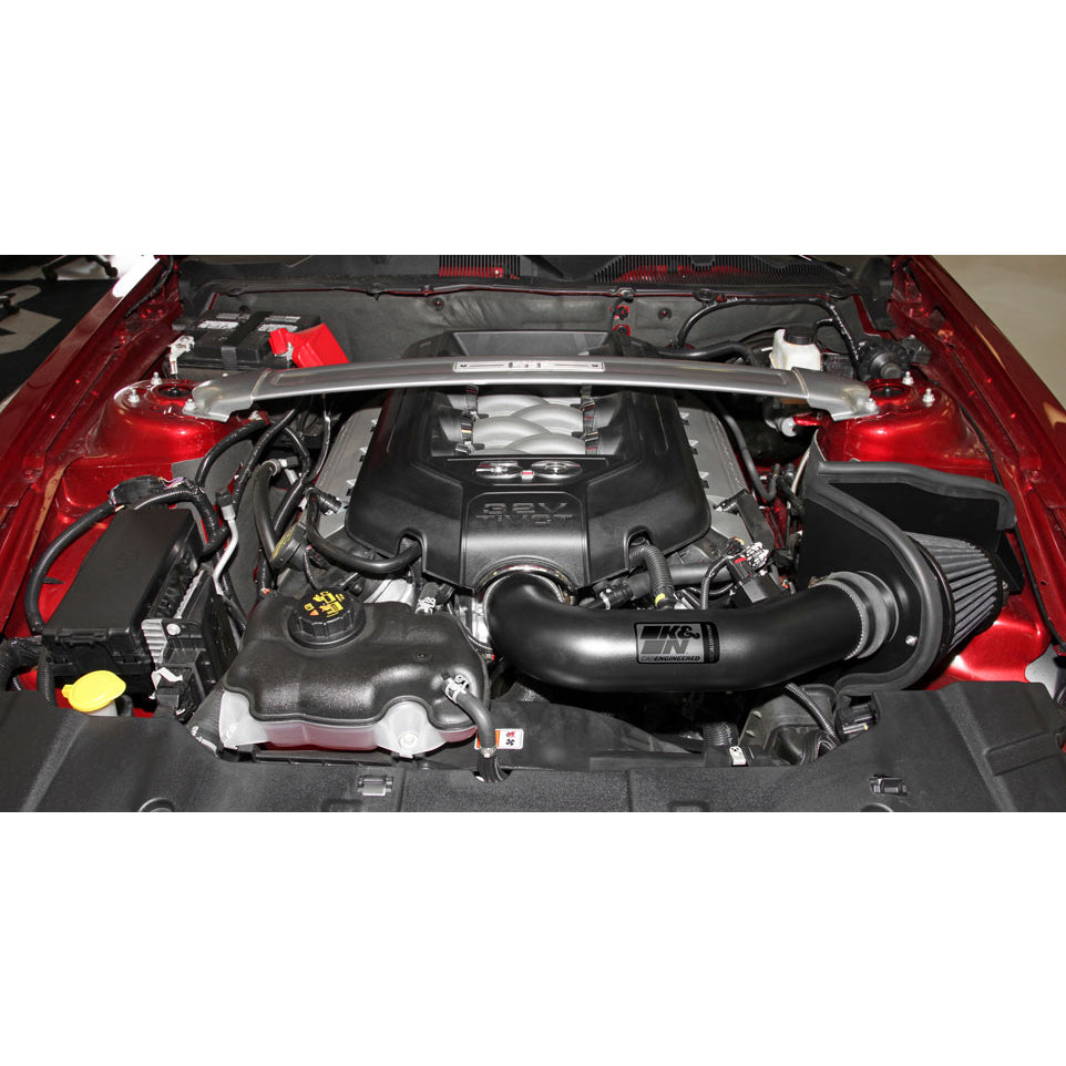 KN-11-14-Ford-Mustang-Gt-5.0L-V8-Black-Performance-Intake-Kit