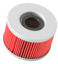 Load image into Gallery viewer, K&amp;N KN-111 Oil Filter for Select Honda CB400A Hondamatic, Honda CB400T Hawk, Honda CB400TI Hawk I, Honda CB400TII Hawk II, Honda CM250C Custom, Honda CM400A Hondamatic, Honda CM400C Custom, Honda CM400T, Honda CM450A Hondamatic, Honda CM450C Custom,
