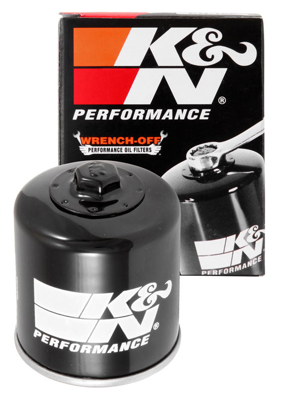 K&N KN-128 Oil Filter for Select Kawasaki KAF400 Mule 600, Kawasaki KAF400 Mule 610 4x4, Kawasaki KAF400 Mule 610 4x4 SE, Kawasaki KAF400 Mule 610 4x4 XC, Kawasaki KAF400 Mule 610 4x4 XC SE, Kawasaki KAF400 Mule SX, Kawasaki KAF400 Mule SX 4x4, Kawasaki