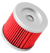 Load image into Gallery viewer, K&amp;N KN-131 Oil Filter for Select Hyosung GT250, Hyosung GT250R, Hyosung GV250, Hyosung GV250 Aquila, Suzuki ALT125, Suzuki ALT185, Suzuki AN400 Burgman, Suzuki AN400 Burgman ABS, Suzuki DR100, Suzuki DR125, Suzuki GN125E, Suzuki LT-Z90 QuadSport, Suzuki