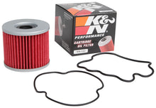 Load image into Gallery viewer, K&amp;N KN-133 Oil Filter for Select Suzuki GR650 Tempter, Suzuki GS1000, Suzuki GS1000E, Suzuki GS1000G, Suzuki GS1000GL, Suzuki GS1000L, Suzuki GS1000S, Suzuki GS1000S Katana, Suzuki GS1100E, Suzuki GS1100ES, Suzuki GS1100G, Suzuki GS1100GK, Suzuki