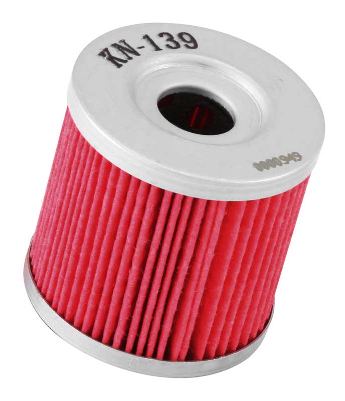 K&N KN-139 Oil Filter for Select Arctic Cat DVX 400, Arctic Cat DVX 400 TS, Kawasaki KFX400, Kawasaki KLX400R, Kawasaki KLX400SR, Suzuki DR-Z400, Suzuki DR-Z400E, Suzuki DR-Z400S, Suzuki DR-Z400SM, Suzuki LT-R450 QuadRacer, Suzuki LT-Z400 QuadSport Z,