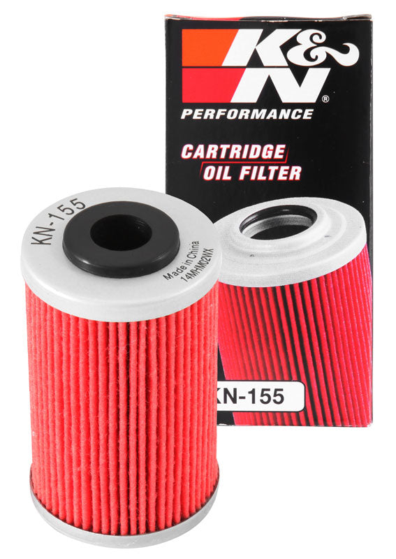 K&N KN-155 Oil Filter for Select Husaberg FC450, Husaberg FC550, Husaberg FE450E, Husaberg FE550E, Husaberg FE650E, Husaberg FS450E, Husaberg FS650C, Husaberg FS650E, Husqvarna 701 Enduro, Husqvarna 701 Enduro LR, Husqvarna 701 Supermoto, Husqvarna