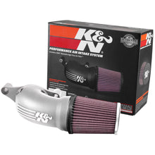 Load image into Gallery viewer, KN-17-18-Harley-Davidson-Touring-Models-Performance-Air-Intake-System-Silver