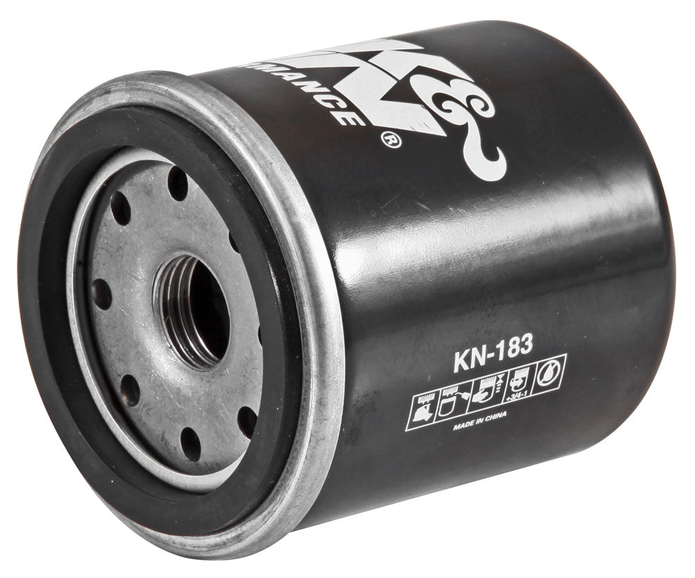 K&N KN-183 Oil Filter for Select Aprilia Mojito 150, Aprilia Scarabeo 125, Aprilia Scarabeo 250, Aprilia Sportcity 125, Aprilia Sportcity 250, Aprilia Sportcity Cube 250, Piaggio Fly 150, Piaggio MP3 250, Piaggio MP3 Hybrid, Piaggio Typhoon 125