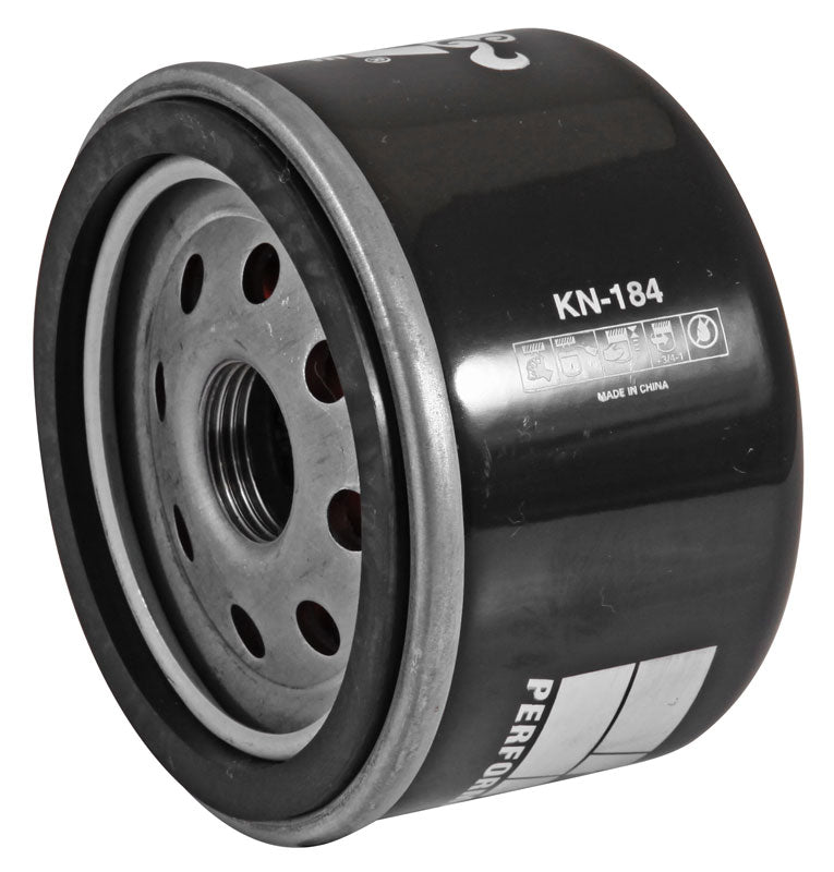 K&N KN-184 Oil Filter for Select Aprilia Atlantic 500, Piaggio MP3 400, Piaggio MP3 500, Piaggio MP3 500 Business ABS, Piaggio MP3 500 HPE Sport, Piaggio MP3 500 Sport, Piaggio MP3 500 Sport ABS, Piaggio MP3 500 Sport Advanced Euro 5, Piaggio X9