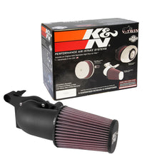 Load image into Gallery viewer, KN-2017-Harley-Davidson-HD-Touring-Models-Aircharger-Performance-Intake---Black