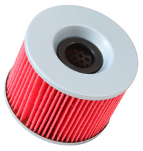 Load image into Gallery viewer, K&amp;N KN-401 Oil Filter for Select Honda CB1000C Custom, Honda CB1100F, Honda CB350F, Honda CB350G Super Sport, Honda CB350K Super Sport, Honda CB400F Super Sport, Honda CB500, Honda CB550F Super Sport, Honda CB550K, Honda CB550SC Nighthawk, Honda CB650,