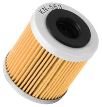 Load image into Gallery viewer, K&amp;N KN-563 Oil Filter for Select Aprilia RS4 125, Aprilia RXV 450, Aprilia RXV 550, Aprilia SXV 450, Aprilia SXV 550, Husqvarna SMR 630, Husqvarna SMS 630, Husqvarna TC450, Husqvarna TC510, Husqvarna TE250, Husqvarna TE310, Husqvarna TE450, Husqvarna
