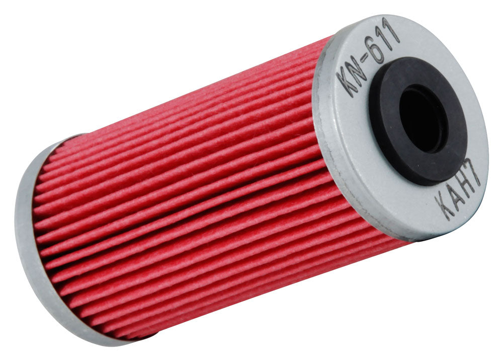 K&N KN-611 Oil Filter for Select BMW G450X, Husqvarna SMR 449, Husqvarna SMR 511, Husqvarna TC449, Husqvarna TE449, Husqvarna TE511, Sherco 250 SEF-R Factory, Sherco 300 SEF-R Factory, Sherco 450 SEF-R Factory, Sherco 500 SEF Factory, Sherco SE 25i-F,