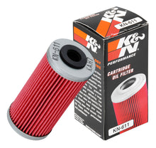 Load image into Gallery viewer, K&amp;N KN-611 Oil Filter for Select BMW G450X, Husqvarna SMR 449, Husqvarna SMR 511, Husqvarna TC449, Husqvarna TE449, Husqvarna TE511, Sherco 250 SEF-R Factory, Sherco 300 SEF-R Factory, Sherco 450 SEF-R Factory, Sherco 500 SEF Factory, Sherco SE 25i-F,