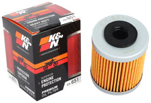 Load image into Gallery viewer, K&amp;N KN-651 Oil Filter for Select Husqvarna 701 Enduro, Husqvarna 701 Enduro LR, Husqvarna 701 Supermoto, Husqvarna Svartpilen 701, Husqvarna Vitpilen 701, KTM 690 Duke, KTM 690 Duke R, KTM 690 Enduro R, KTM 690 SMC-R