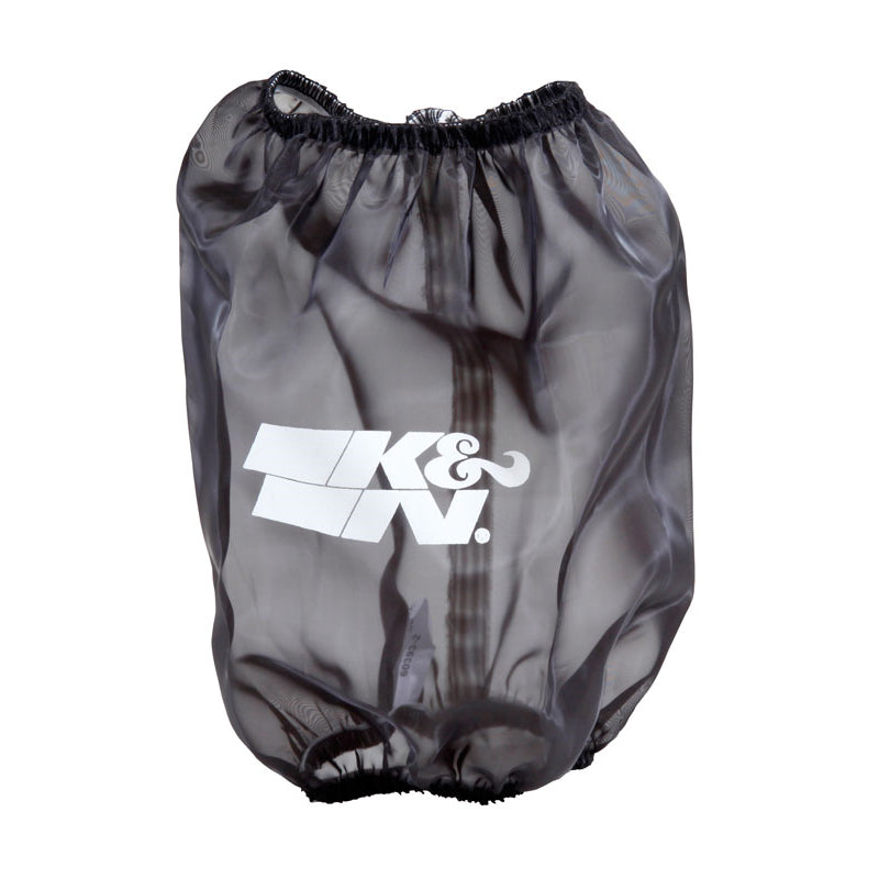 KN-Air-Filter-Wrap-Drycharger---Round-Straight---Black-For-Polaris-Ranger