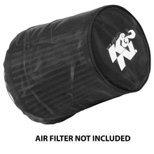 Load image into Gallery viewer, KN-Black-Drycharger-Rectangle-Straight-Air-Filter-Wrap---Black