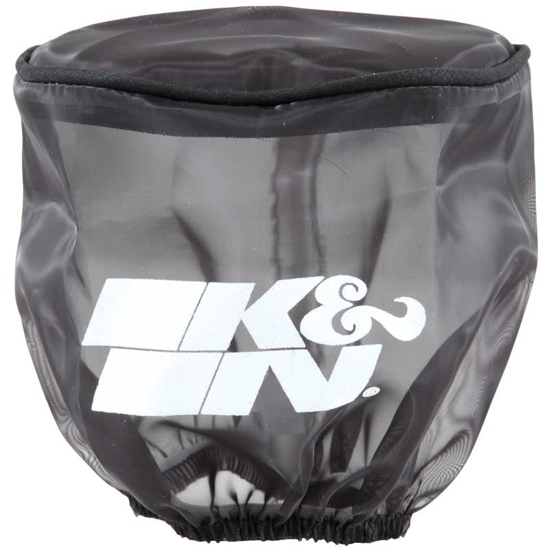 KN-Black-Drycharger-Round-Straight-Air-Filter-Wrap-4.5In-Id-X-4In-H