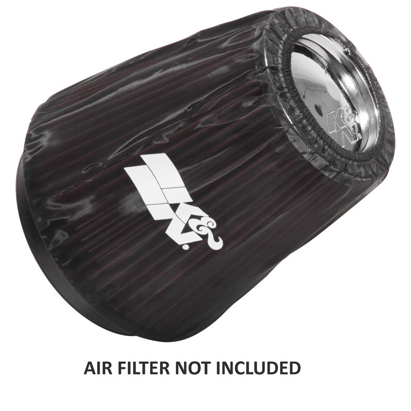 KN-Black-Drycharger-Round-Tapered-Custom-Air-Filter-Wrap