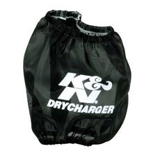 Load image into Gallery viewer, KN-Drycharger-Air-Filter-Wrap-Round-Tapered-Black-4.75In-Base-Id-X-4.5In-Top-Id-X-4.75In-H