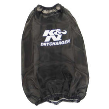 Load image into Gallery viewer, KN-Drycharger-Black-Air-Filter-Wrap---Round-Tapered