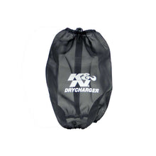 Load image into Gallery viewer, KN-Drycharger-Round-Tapered-Black-Filter-Wrap-(Custom)