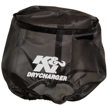 Load image into Gallery viewer, KN-Drycharger-Round-Tapered-Black-Filter-Wrap