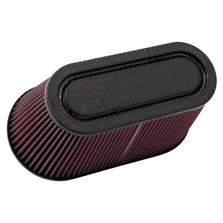 KN-Filter-Univ-Air-Filter-Carb-Fib-TB-3-12In-Flg-Od--12X6in-B--9-1516X3-1516In-T--6In-H