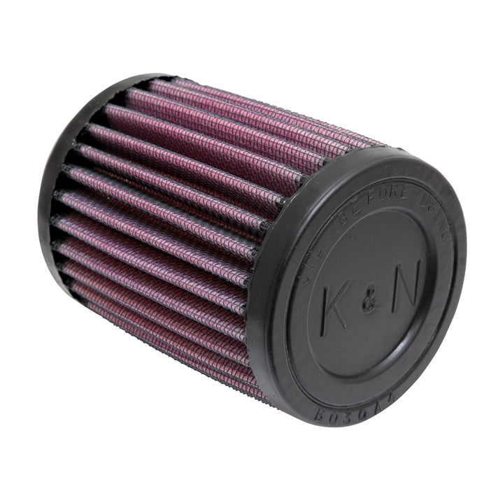 KN-Filter-Universal-Rubber-Filter---Round-Straight-1.688In-Flange-Id-X-3In-Od-X-4In-Height