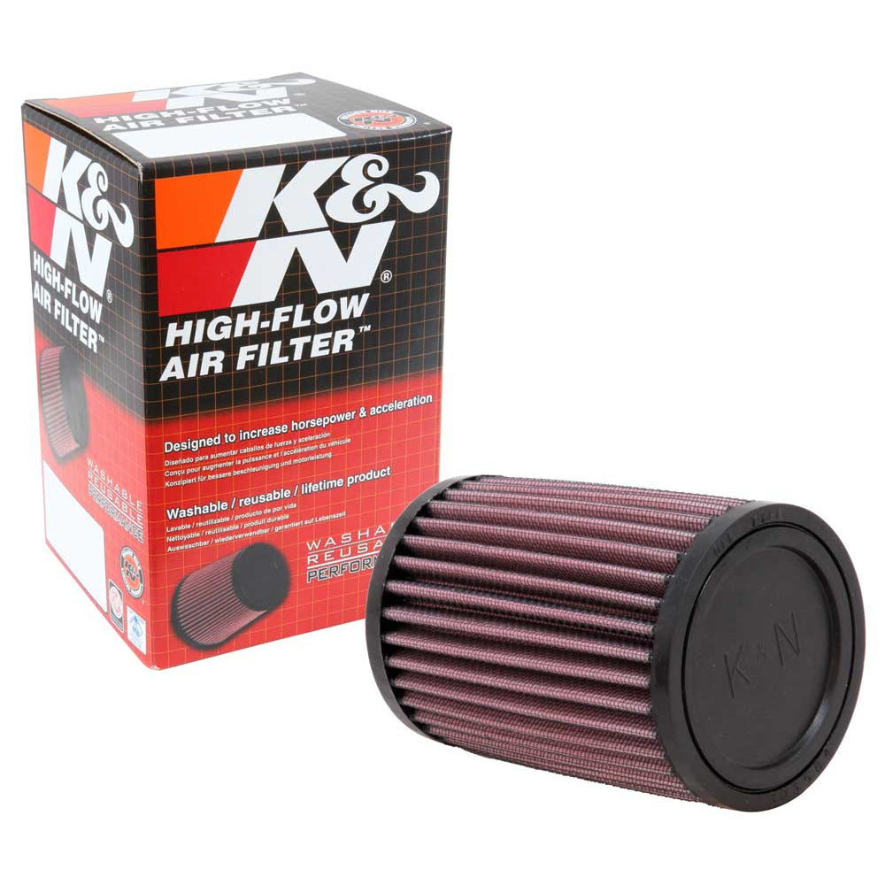 KN-Filter-Universal-Rubber-Filter---Round-Straight-3.5In-Base-Od-X-3.5In-Top-Od-X-5In-H