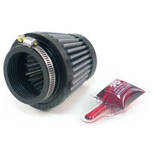 Load image into Gallery viewer, KN-Filter-Universal-Rubber-Filter-1-34-Inch-Flange-3-Inch-Base-2-Inch-Top-2.5-Inch-Height
