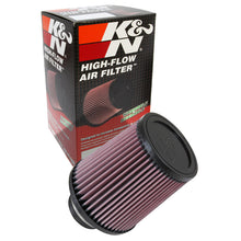 Load image into Gallery viewer, KN-Filter-Universal-Rubber-Filter-2-34-Inch-Flange-6-Inch-Base-5-Inch-Top-6-12-Inch-Height