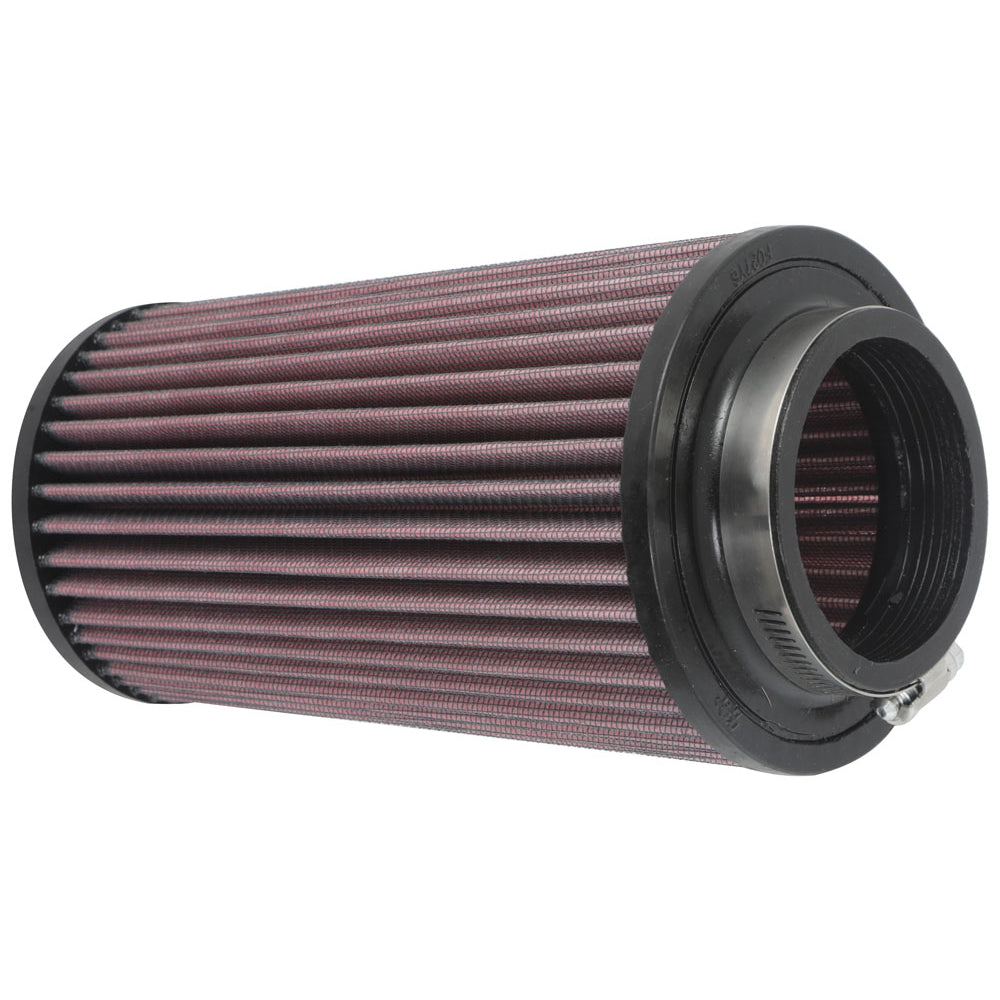 KN-Filter-Universal-Rubber-Filter-2.75In-Flange-4.75In-Base-4In-Top-8In-Height