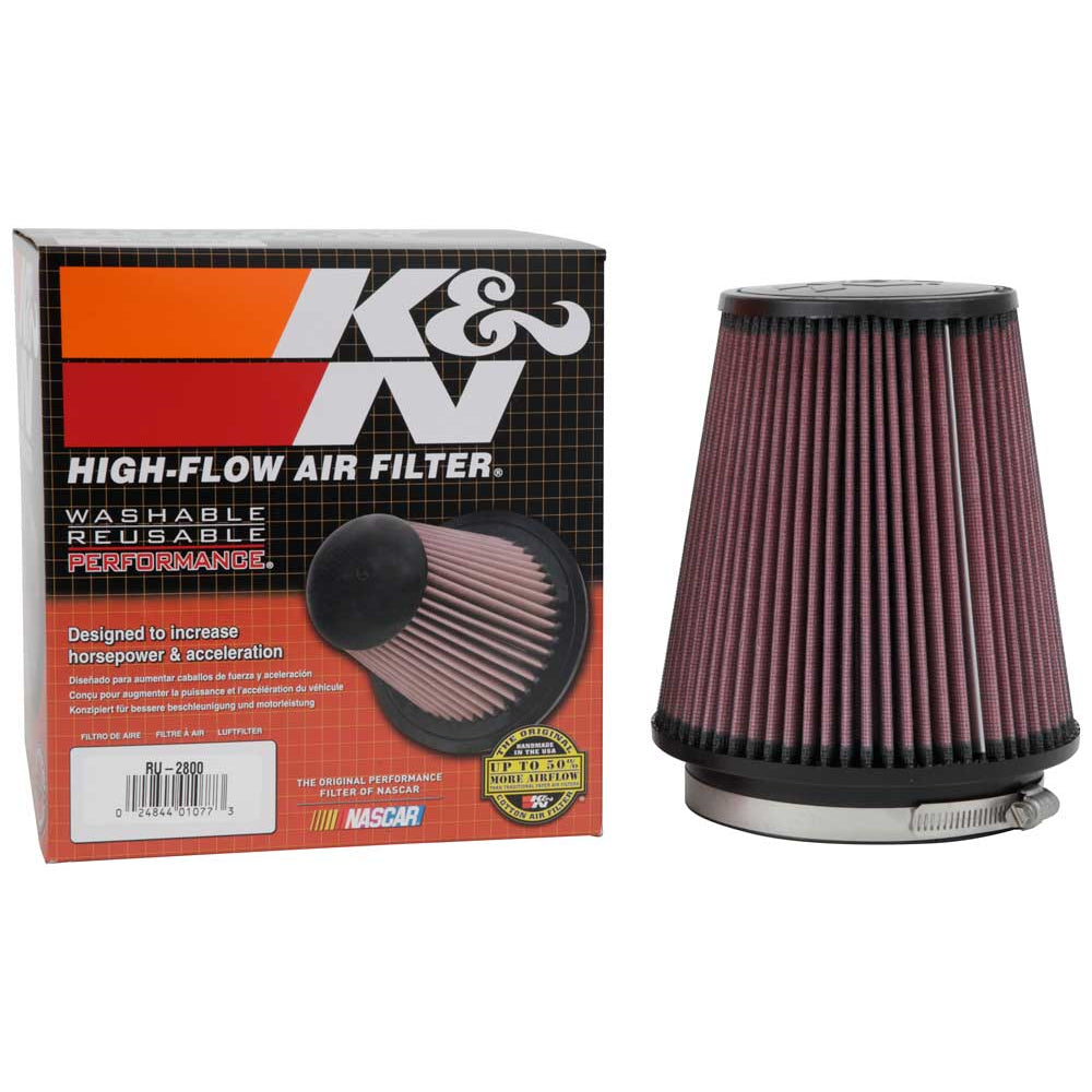 KN-Filter-Universal-Rubber-Filter-5-Inch-Flange-6-12-Inch-Base-4-38-Inch-Top-7-Inch-Height
