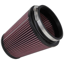 Load image into Gallery viewer, KN-Filter-Universal-Rubber-Filter-5-Inch-Flange-6-12-Inch-Base-4-38-Inch-Top-7-Inch-Height