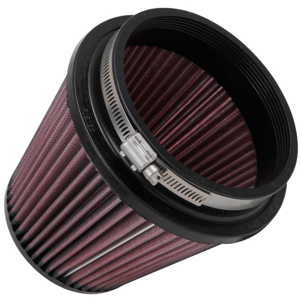 KN-Filter-Universal-Rubber-Filter-5In-Flange-6.5In-Base-4.5In-Top-5.5In-Height