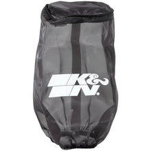Load image into Gallery viewer, KN-Filter-Wrap-Drycharger-Oval-Tapered-Black---3.25In-Base-IS-Width-X-2.5In-Top-IS-Width-X-7In-H