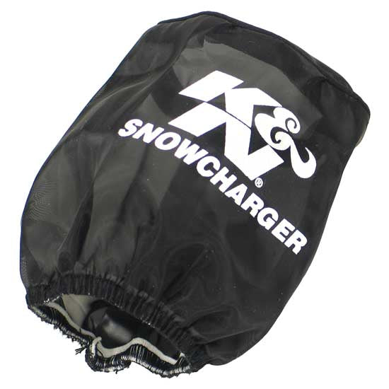 KN-Filter-Wrap-Drycharger-Oval-Tapered-Black---3.75In-Base-IS-Width-X-3In-Top-IS-Width-X-4In-H