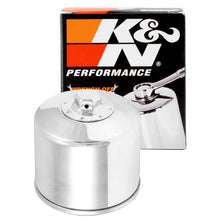 Load image into Gallery viewer, KN-Oil-Filter-Powersports-Canister-Chrome