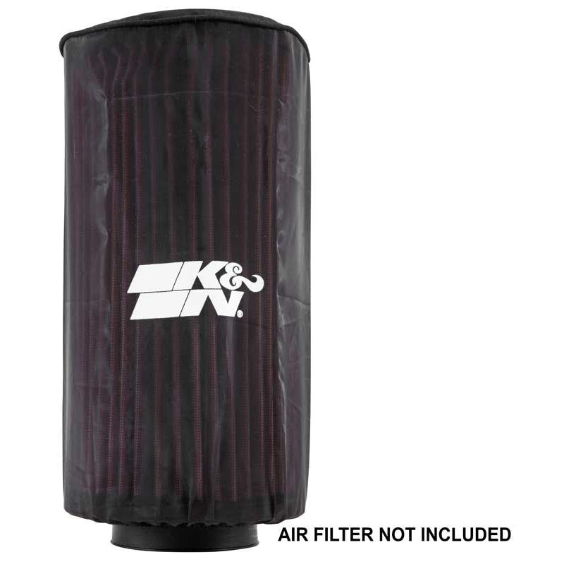 KN-Polaris-Black-Round-Drycharger-Air-Filter-Wrap-11.25Inx3inx3in