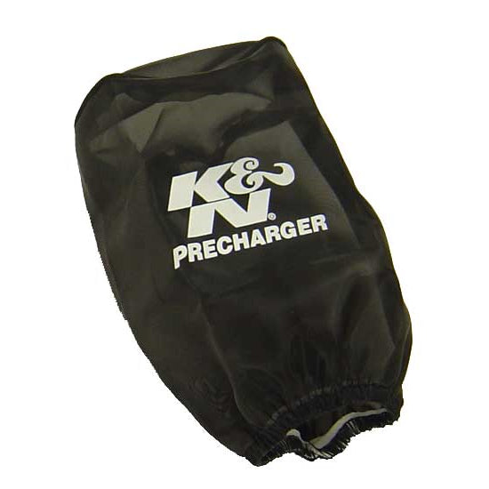 KN-Precharger-Air-Filter-Wrap---Round-Straight---Black---3.5In-Id-X-6In-H