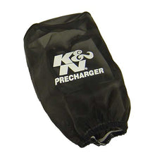 Load image into Gallery viewer, KN-Precharger-Air-Filter-Wrap---Round-Straight---Black---3.5In-Id-X-6In-H