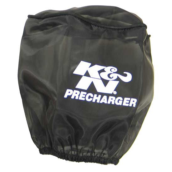 KN-Precharger-Air-Filter-Wrap-Round-Straight-Black-5In-Id-X-5In-H