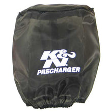 Load image into Gallery viewer, KN-Precharger-Air-Filter-Wrap-Round-Straight-Black-5In-Id-X-6In-Height