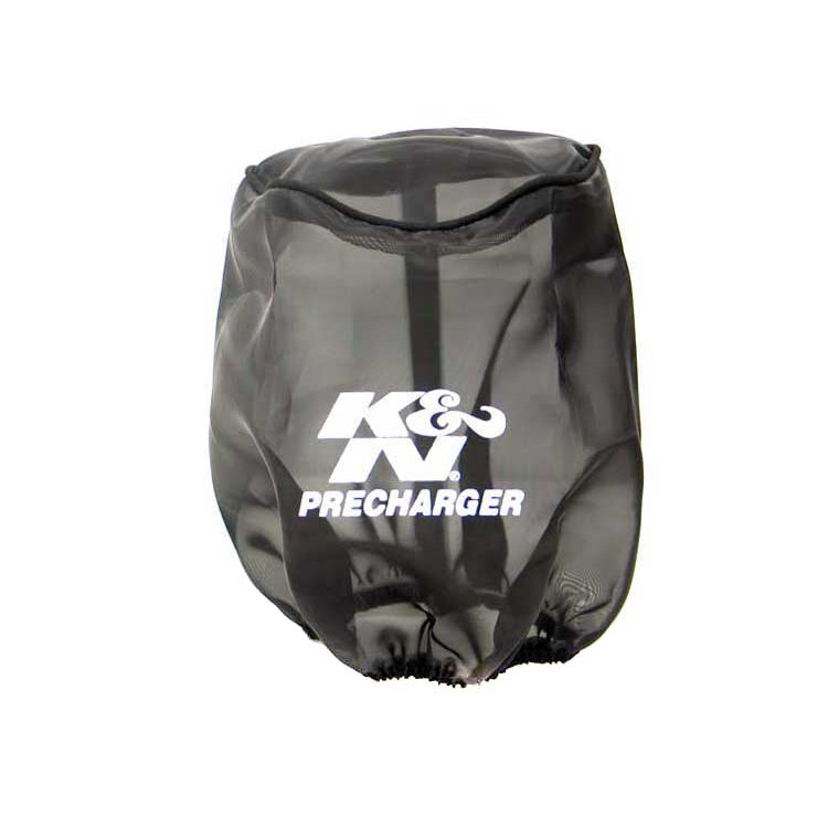 KN-Precharger-Tapered-Air-Filter-Wrap-Black-6In-Height--6In-Diameter
