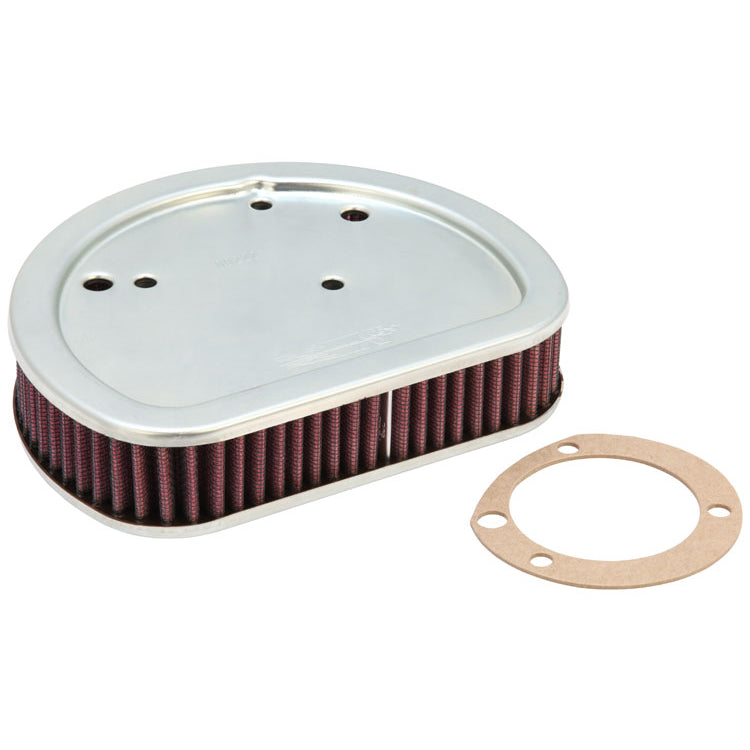 KN-Replacement-Air-Filter-7.125In-L-X-5.688In-W-X-1.625In-H-For-Harley-Davidson