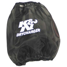 Load image into Gallery viewer, KN-Round-Tapered-Air-Filter-Wrap-Black-7.5In-Base-Id--4.5In-Top-Id--6In-Height