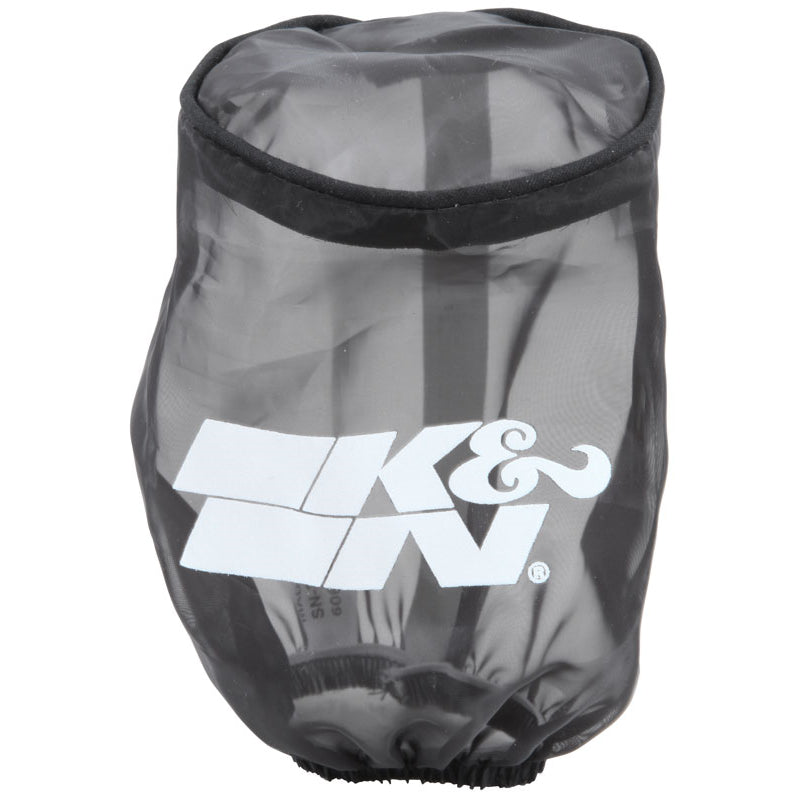 KN-Snowcharger-Air-Filter-Wrap-Round-Tapered-Black---3.75In-Base-Id-X-3In-Top-Id-X-5In-H