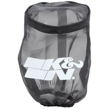 Load image into Gallery viewer, KN-Snowcharger-Air-Filter-Wrap-Round-Tapered-Black---3.75In-Base-Id-X-3In-Top-Id-X-5In-H