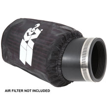 Load image into Gallery viewer, KN-Snowcharger-Air-Filter-Wrap-Round-Tapered-Black---3.75In-Base-Id-X-3In-Top-Id-X-5In-H