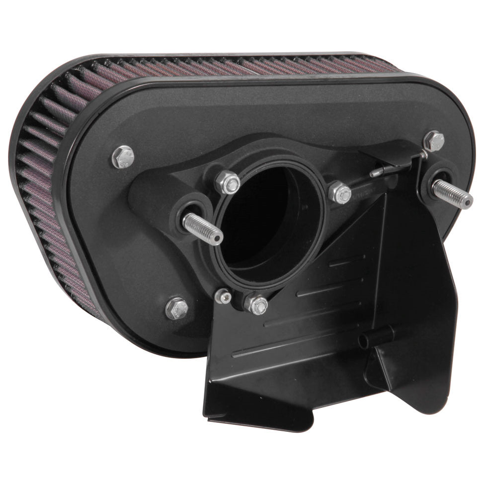 KN-Street-Metal-Intake-System---Big-8-Black-For-Harley-Davidson