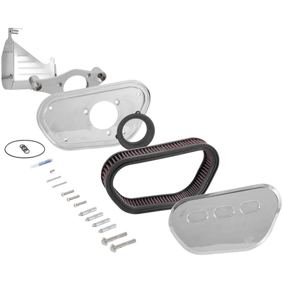 KN-Street-Metal-Intake-System---Big-8-Chrome-Intake-System-Harley-Davidson