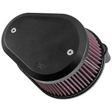 Load image into Gallery viewer, KN-Street-Metal-Intake-System-Flare---Black-Lg-Capacity-For-Harley-Davidson